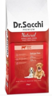 Dr.Sacchi Biftekli Yetişkin 2 kg Köpek Maması kullananlar yorumlar